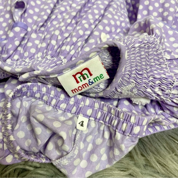 Mom and me polka dot bunny matching set 🐰 - Picture 7 of 8